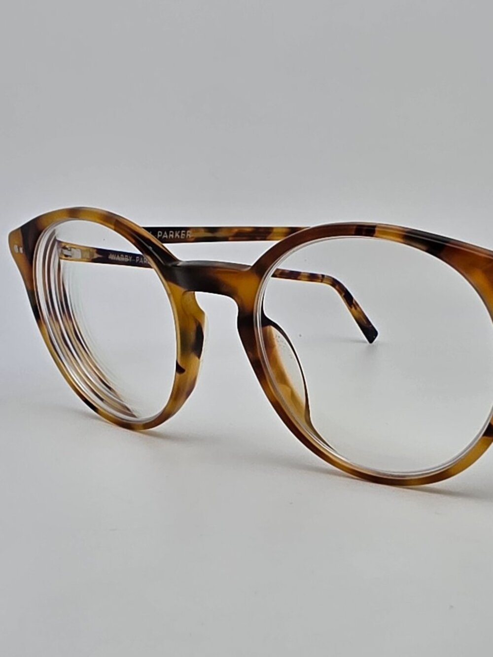 Warby Parker Morgan M 213 Mesa Tortoise Round Eyeglasses Frame 48-19-145